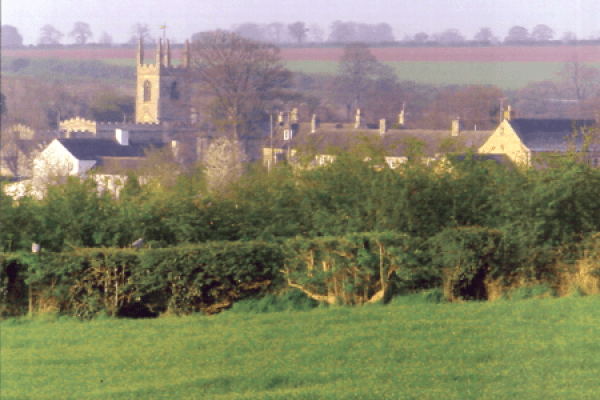 The Village from the Roman Fort