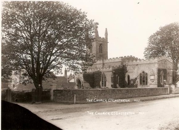 Great Casterton Church before the First World War